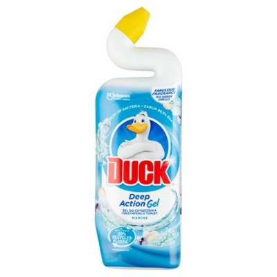 WC-tisztítógél, 750 ml, DUCK "Deep Action Gel", óceán